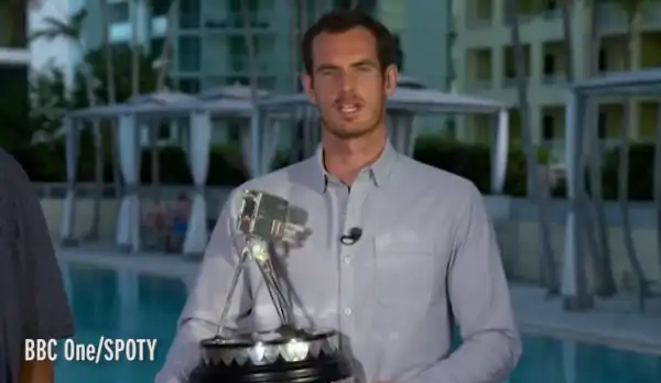 Andy Murray wins BBC Sports Personality of the Year award after stunning 2016